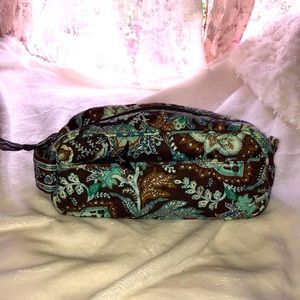 VERA BRADLEY COSMETIC BAG 🤎🔵